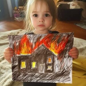 My 4-year-old’s dark drawings revealed a truth that changed everything