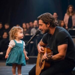 The superstar invited a young girl to sing, and within seconds, she captivated the audience, bringing down the house with her performance.