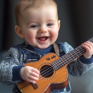 This tiny musician, barely old enough to walk, amazed viewers by playing the guitar and singing with astonishing skill!