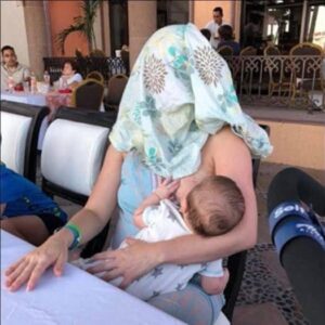 Mom Asked To Cover Herself Up When She Breastfeeds, But Wait Till You See Her Response