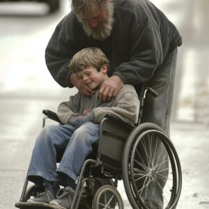 Disabled Homeless Man Gave His Wheelchair to a Poor Boy Who Couldn’t Walk – 5 Years Later, the Boy Found Him to Repay His Kindness