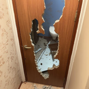 I Came Home to a Destroyed Bathroom Door — When I Found Out What Happened, I Filed for Divorce