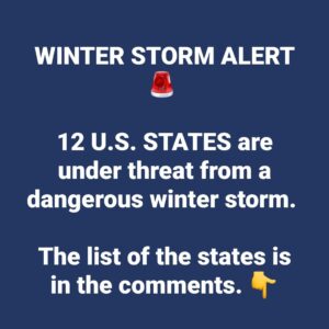 Winter Storm Warnings in Effect in 12 US States – Details