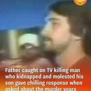 Father caught on TV killing man who molested his son