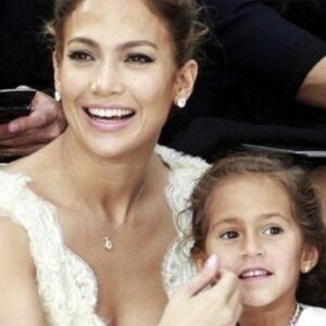In a Men’s Suit and Tie: Lopez Stepped Out With Her 17-Year-Old Daughter