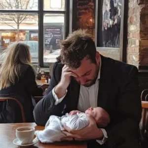 Girl Urges to Kick Single Dad with Crying Baby Out of Cafe, Karma Ironically Brought Them Together Meet Again at a Job Interview