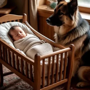 The dog bared his teeth menacingly at the baby every night. And when the parents realized the real reason for its behavior, their lives changed forever. The dog bared his teeth menacingly at the baby every night. And when the parents realized the real reason for its behavior, their lives changed forever.