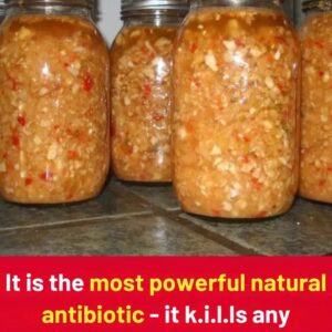 It is the most powerful natural antibiotic – it k.i.l.ls any infections in the body