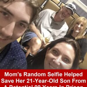 Selfie taken by mom saves son from 99 years in prison