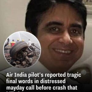 The plane crashed back down to the ground after only getting some miles from Ahmedabad Airport