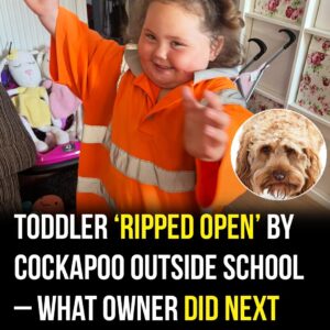 Toddler ‘ripped open’ by Cockapoo outside school Toddler ‘ripped open’ by Cockapoo outside school
