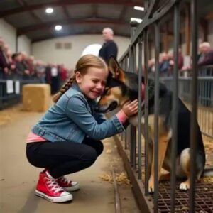 She Walked Into the K-9 Auction Alone—The Truth About Her mom Will Shock You