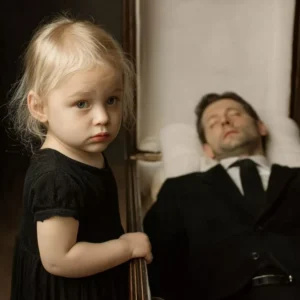At Her Father’s Funeral, a Little Girl Whispered “Daddy’s Just Sleeping” — Seconds Later, Everyone Froze in Sh0ck
