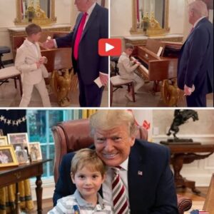 Ivanka Trump Posts Adorable Video of Her Son Theo Playing Piano for Grandfather President Trump at the White House
