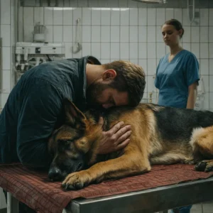 The dog hugged its owner one last time before being put to sleep – and suddenly the veterinarian shouted: “Stop!” – what occured next made everyone in the clinic cry The dog hugged its owner one last time before being put to sleep – and suddenly the veterinarian shouted: “Stop!” – what occured next made everyone in the clinic cry