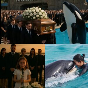 FAREWELL OBSESS : At Jessica Radcliffe’s memorial, the grieving k!ller whale suddenly lunges hurling her late trainer’s daughter into the st.unn.ed cro.wd .Chaos replaces mo.urnin.g as fear spreads through the arena..momo.