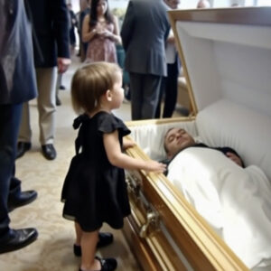 During her father’s funeral, a little girl looked at the coffin and shouted that daddy During her father’s funeral, a little girl looked at the coffin and shouted that daddy