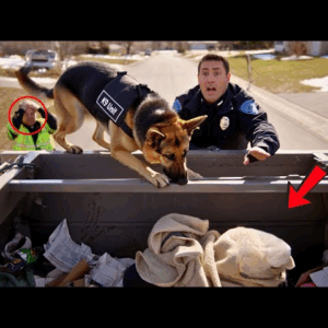 Hero Police Dog Leads Officers to Garbage Truck — What They Found Inside Saved a Baby’s Life