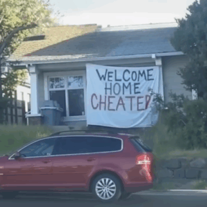 An Unexpected Banner Showed Up Outside Our Home—The True Shock Came From Who Put It There and Their Motive An Unexpected Banner Showed Up Outside Our Home—The True Shock Came From Who Put It There and Their Motive