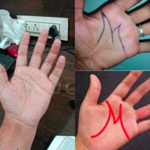 Having the letter M on the Palm of your hand means that… See more.