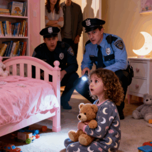 A 5-Year-Old Girl Called 911 Whispering “Someone’s Under My Bed” — Until Officers Looked Under Her Bed and Discovered the Unthinkable 😱
