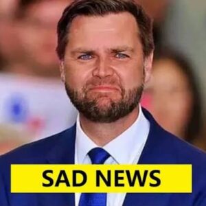 JD Vance with tears in their eyes make the sad announcement…