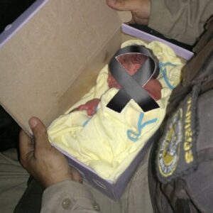 Father needed support during the wake…