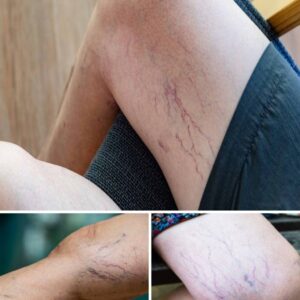 If you have purple veins on your legs, it means you are..