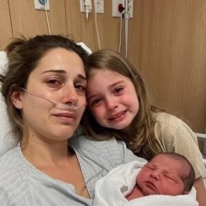 My mom gave birth early