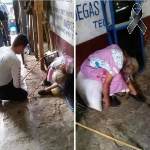 An 85-year-old woman died at the entrance of the market where she sold her wares…See more