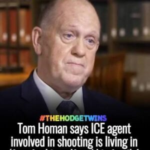 JUST IN / Tom Homan says ICE agent involved in shooting is living in ..