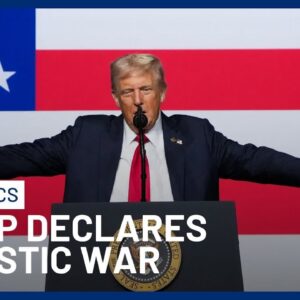 JUST IN: Trump Admin Declares War