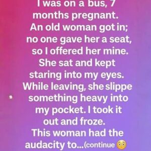 A Simple Bus Ride Turned Into a Moment I’ll Never Forget