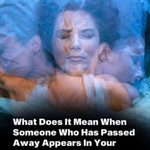 What does it symbolize when a person who passed away appears in your dream