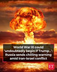 Russia warns it will bring about the ‘end of the world’ if Trump…See more