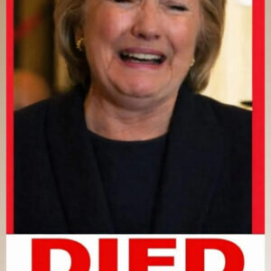 Our thoughts and prayers go out to Hillary Clinton