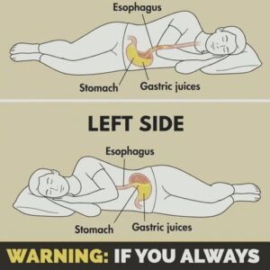 What research says about sleeping on your right side