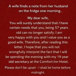 She Found a Note From Her Husband—What She Did Next Surprised Everyone