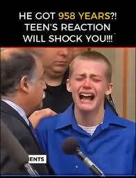Teen Sentenced to 985 Years in Prison Sparks Global Shock, Viral Courtroom Reaction, and Intense Debate Over Juvenile Justice, Punishment Limits, Rehabilitation, and Whether Extreme Sentences Serve Public Safety or Permanently Erase the Possibility of Redemption for Young Offenders