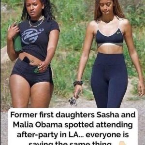 Former first daughters Sasha and Malia Obama spotted attending Drake’s after-party in Los Angeles… and everyone is saying the same thing…