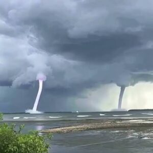 Two marine storms just occurred minut