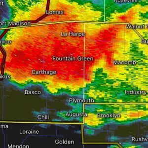 Urgent! Now a severe thunderstorm is moving to the cities of… See more