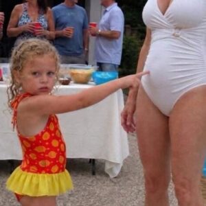 Shocking Toddler Discovery at Pool Party Uncovers My Husband’s Secret Past on My Stepmom’s Body!