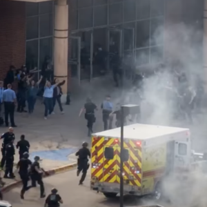 GUNFIRE ERUPTS AT MAJOR HOSPITAL AS STAFF AND PATIENTS FLEE FOR THEIR LIVES