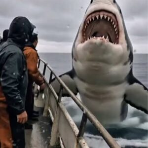When Heroes Unleash Fury: The Jaw-Dropping Rescue of a Great White Shark