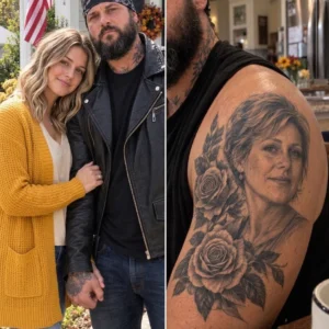 My Daughter Brought a Heavily Tattooed Biker to Our Family Dinner and Introduced Him as Her Fiancé – My Husband Went Pale the Moment the Man Removed His Jacket